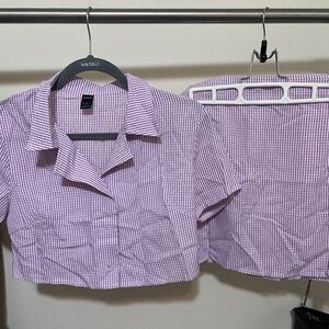 Co-ord Skirt Set